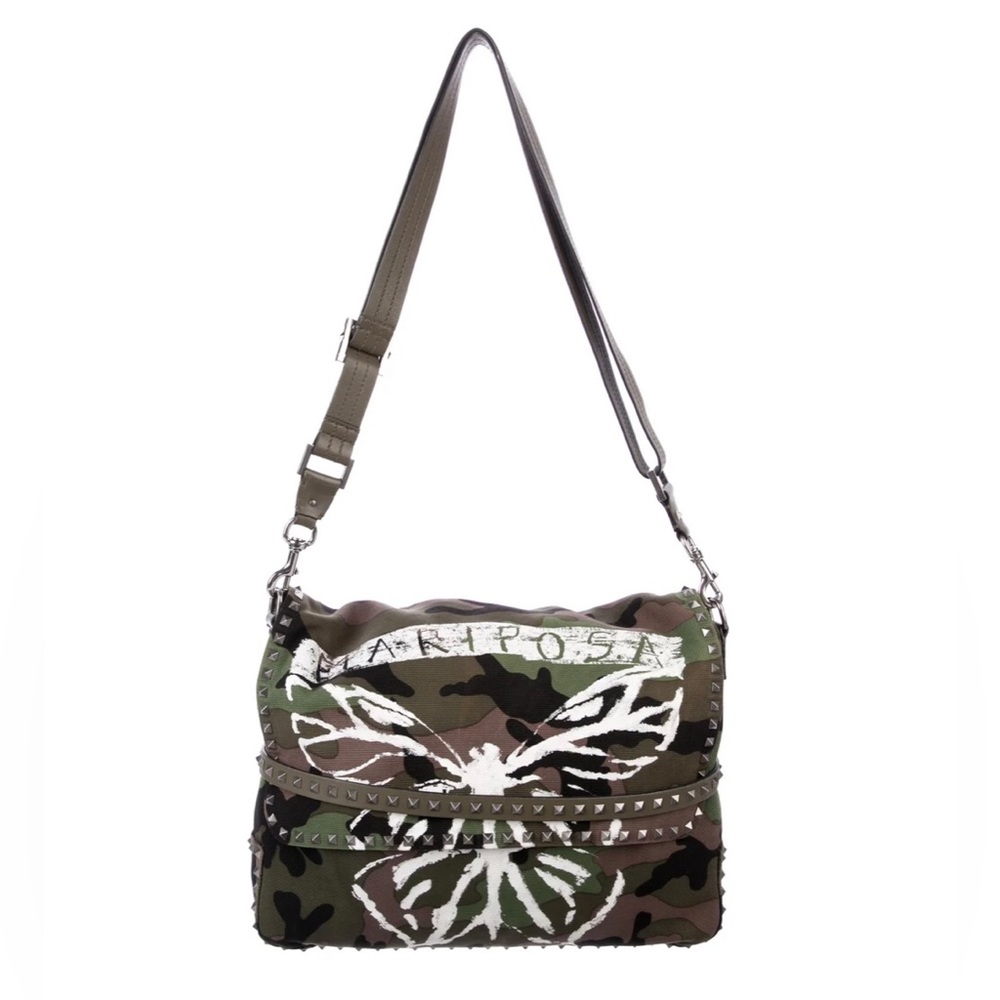 Authentic camouflage Valentino messenger bag Mariposa